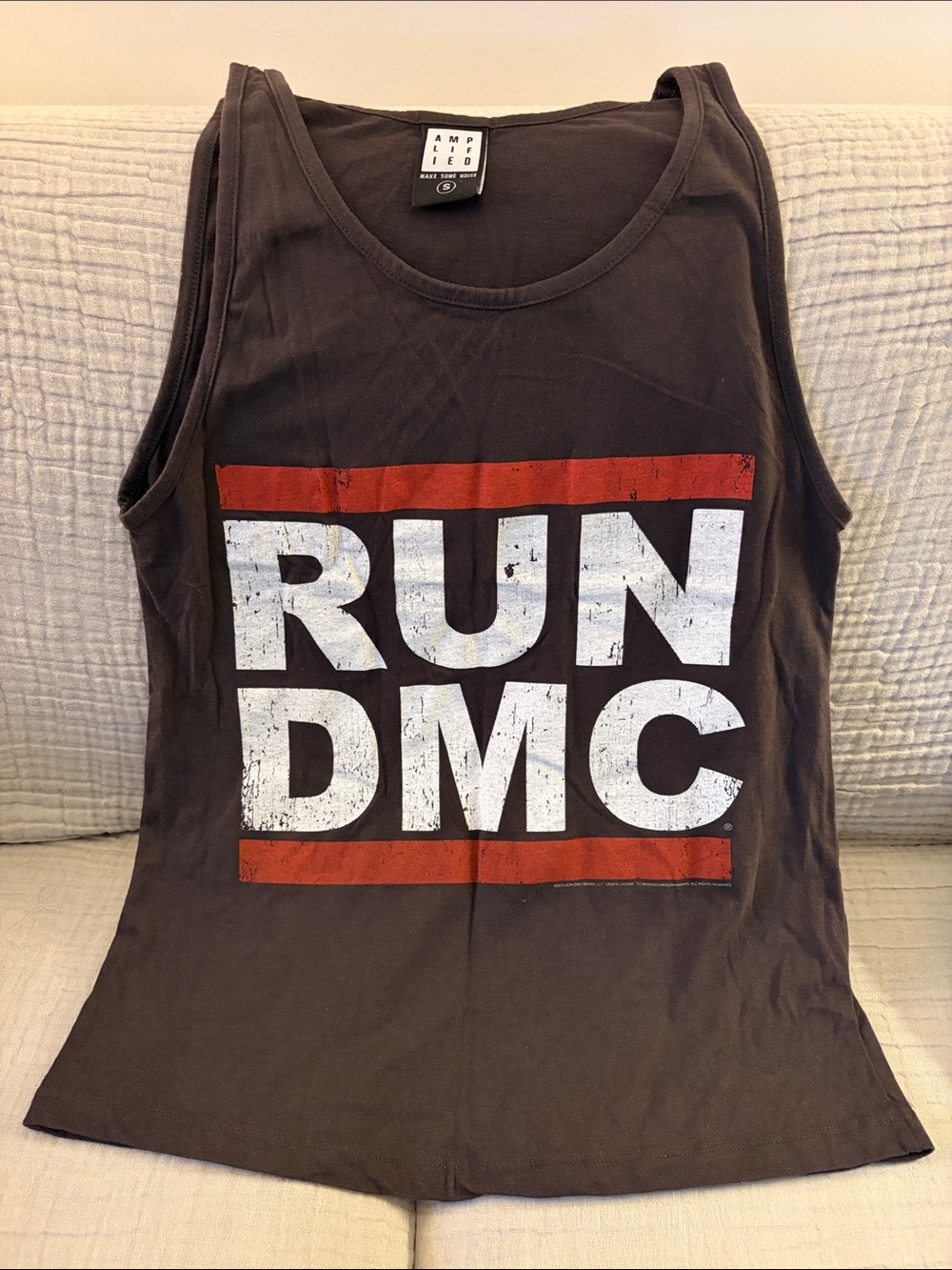 RUN DMC Black Tank Top - Women’s Small